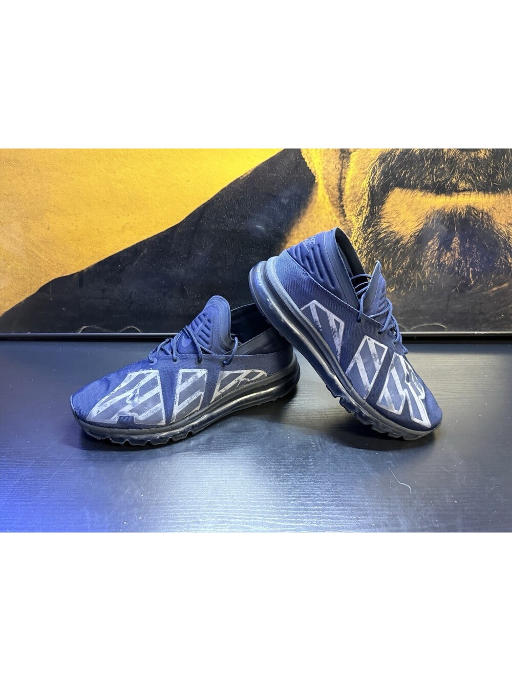 Nike Air Max Flair SE Obsidian Men’s 11.5 Blue 3M Sneakers AA4084-400